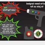 Vorlage Einladung Lasertag Best Of Lasertag Einladungen Kostenlos