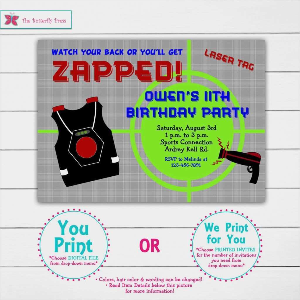 Vorlage Einladung Lasertag Cool Vorlage Einladung Lasertag
