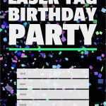 Vorlage Einladung Lasertag Wunderbar Einladung Lasertag Ausdrucken