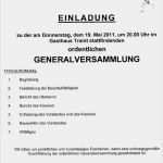 Vorlage Einladung Mitgliederversammlung Verein Wunderbar askÖ Tennisverein Draßburg Einladung Zur Generalversammlung