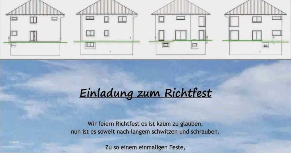Vorlage Einladung Richtfest Großartig Einladungskarten Richtfest Vorlage Bewundernswert