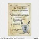 Vorlage Einladung Ritteressen Erstaunlich Invitación Me Val Del Cumpleaños Del Caballero