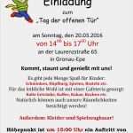 Vorlage Einladung Tag Der Offenen Tür Best Of Familie In Gronau Aktuelles