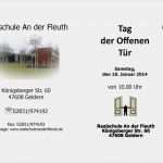 Vorlage Einladung Tag Der Offenen Tür Best Of Tag Der Offenen Tür