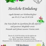 Vorlage Einladung Weihnachtsfeier Kollegen Wunderbar Vfr Kirchlauter
