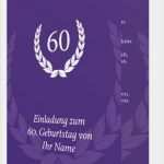 Vorlage Einladung Zum 60 Geburtstag Hübsch Vorlage Für Einladung Zum 60 Geburtstag