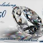 Vorlage Einladung Zur Diamantenen Hochzeit Gut Einladung Diamantene Hochzeit Mit Rückseite – Basteln Rund