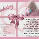 Vorlage Einladung Zur Taufe Großartig Taufe Einladung Spruch – Travelslow