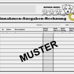 Vorlage Einnahmen Ausgaben Beste Hundetrainer – Hunde Ring Berufe