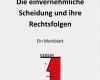 Vorlage Einvernehmliche Scheidung Best Of Die Einvernehmliche Scheidung Und Ihre Rechtsfolgen Pdf