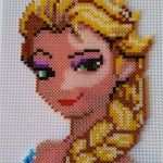 Vorlage Eiskönigin Wunderbar Bügelperlen Elsa Vorlage Schön Elsa Frozen Hama Eiskönigin