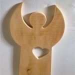 Vorlage Engel Zum Aussägen Schönste Weiteres Engel Mit Herz Ein Designerstück Von Detlef