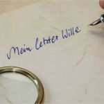 Vorlage Erbe Ausschlagen Neu Handschriftliches Testament Erstellen Kostenloses Muster