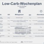 Vorlage Ernährungsplan Einzigartig Low Carb Wochenplan Für Berufstätige