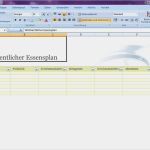 Vorlage Ernährungsplan Hübsch Gesundheit