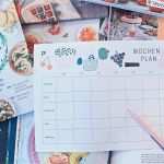Vorlage Essensplan Neu Free Printable Menüplaner
