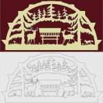 Vorlage Eur 1 Inspiration Schwibbogenvorlage Tiere Mit Futterstelle Im forst Will