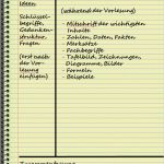 Vorlage Exzerpt Erstaunlich W Wie Wissenschaft Mitschreiben Mit System &quot;cornell Notes&quot;