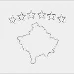 Vorlage Fahne Einzigartig Flagge Kosovo Zum Ausmalen Fahne Kosovo Als Malvorlage