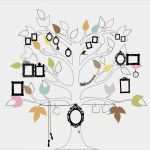 Vorlage Familienbaum Süß Mr Perswall Tapetenwandbild Bilderbaum Bunt 270x265cm