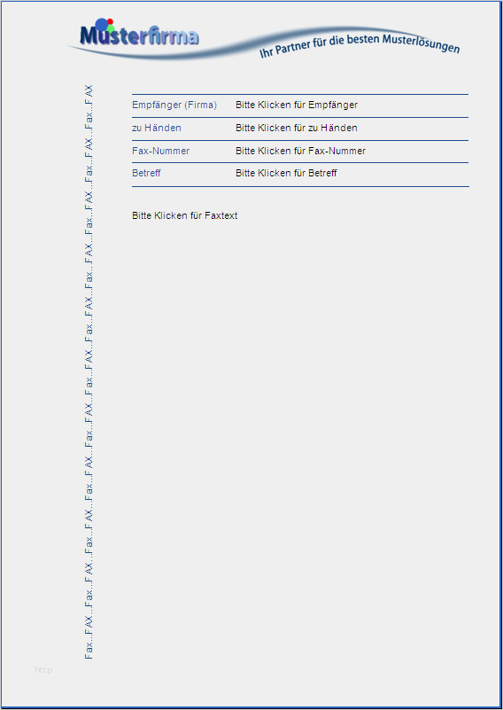 Vorlage Fax Beste Prawi Ficewelt Produkte