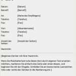 Vorlage Fax Neu 11 Fax Deckblatt Kostenlos