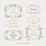 Vorlage Flaschenetikett Kostenlos Cool Hand Gezeichnet Hochzeit Etiketten Sammlung