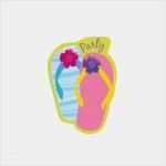 Vorlage Flip Flop Einladung Bewundernswert Einladungskarten Flip Flop 8 Stück X Online Kaufen