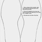 Vorlage Flip Flop Einladung Erstaunlich 7 Best Of Flip Flop Stencil Printable Free