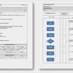 Vorlage Flussdiagramm Schönste Prozessbeschreibung Vorlage Word &amp; Powerpoint Kostenlos