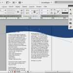Vorlage Flyer A5 Word Elegant Flyerdesign Im Faltformat Am Beispiel Eines