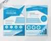 Vorlage Flyer Kostenlos Erstaunlich Blau origami Flyer Vorlage