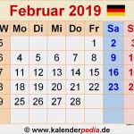 Vorlage Fotokalender 2019 Schönste Kalender Februar 2019 Als Pdf Vorlagen