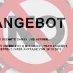 Vorlage Für Angebot Hübsch Angebot Ablehnen Mit Dem Absageschreiben Angebot Muster