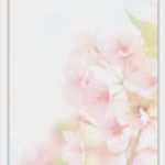 Vorlage Für Briefpapier Gut 25 Blatt Motivpapier 5027 A4 Blumen Kirschblüten sommer