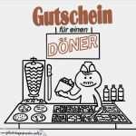 Vorlage Für Einen Gutschein Cool Gutschein Für Einen Döner