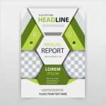 Vorlage Für Flyer Kostenlos Genial Grüne Stilvolle Vertikale Flyer Vorlage