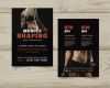 Vorlage Für Flyer Kostenlos Süß Schwarze Fitness Flyer Vorlage