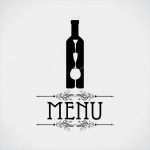 Vorlage Für Menükarte Einzigartig Vorlage Für Menükarte Mit Besteck — Stockvektor