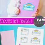 Vorlage Für Namensschilder Gut Diy Einhorn Sticker FÜr Hefte