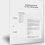 Vorlage Für Praktikumsbericht Cool Praktikumsbericht Im Kindergarten › Der Mustermann