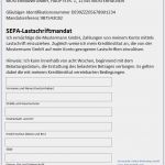 Vorlage Für Sepa Lastschriftmandat Beste Einzug Von Lastschriften Via Sepa Was Unternehmer Wissen