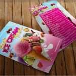 Vorlage Für Speisekarte Wunderbar Ice Cream Menu Vorlage Für Speisekarte