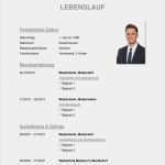 Vorlage Für Tabellarischen Lebenslauf Hübsch Tabellarischer Lebenslauf Vorlage Kostenlose Muster Zum