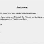 Vorlage Für Testament Neu Testament Vorlage Testament Handschriftlich