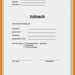 Vorlage Für Vollmacht Elegant 17 Behörde Vollmacht Muster