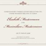 Vorlage Geburtsanzeige Genial Einladung Hochzeit Royal