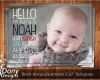 Vorlage Geburtsanzeige Gut Buy 1 Get 1 Free Birth Announcement Neutral Baby
