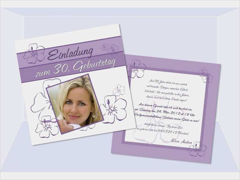 Vorlage Geburtstagseinladung 30 Bewundernswert Einladungskarte 30 40 50 60 70 80 Geburtstag
