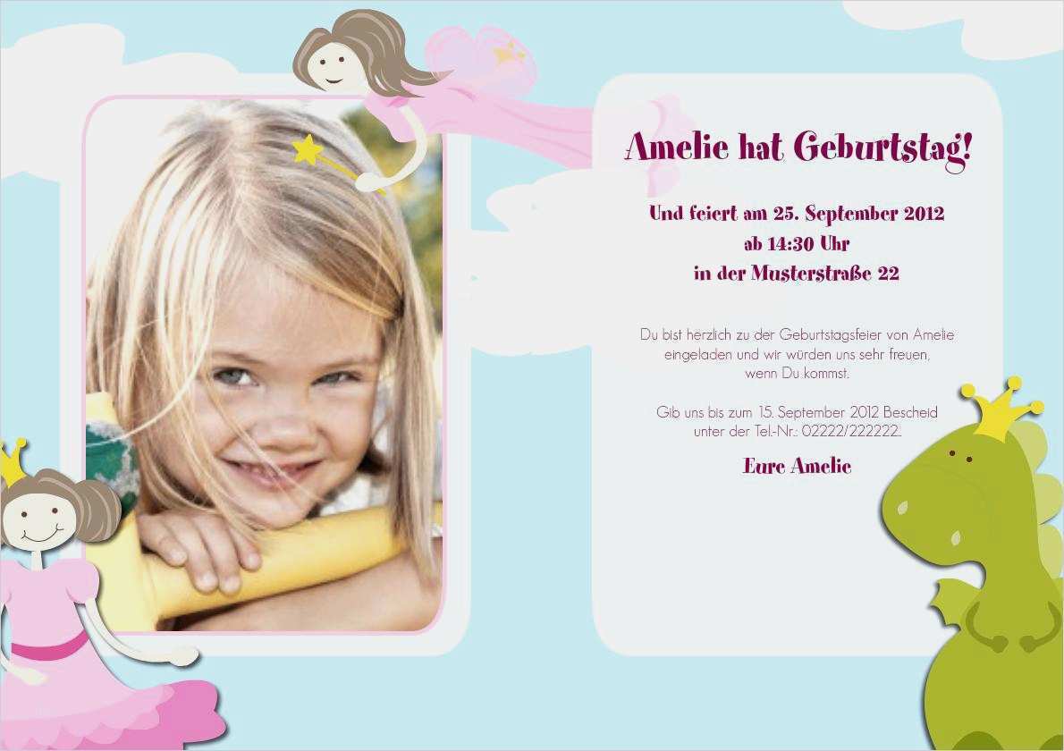 Vorlage Geburtstagseinladung Kinder Erstaunlich Einladungskarte Kindergeburtstag Einladungskarte